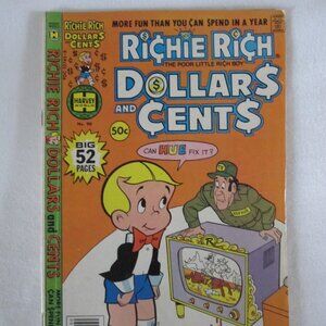 1979 Harvey World Comic Book: Richie Rich - Dollars & Cents #90